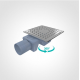 Κανάλι Ντουζιέρας Σιφών Duscheline Regal-S Style Inox 10x10 cm με Έξοδο 40Φ Κανάλι Ντουζιέρας Σιφών Duscheline Regal-S Style Inox 10x10 cm με Έξοδο 40Φ
